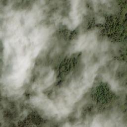 Satellite imagery of Mount Shivering, AU