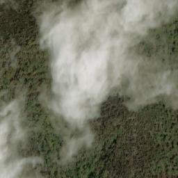 Satellite imagery of Mount Shivering, AU