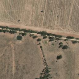 Satellite imagery of Panhandle Hill, AU