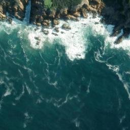 Satellite imagery of Pinnacle Point, ZA