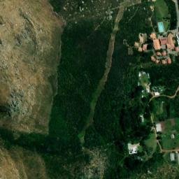 Satellite imagery of Spaniard Rock, ZA