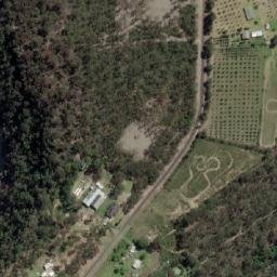 Satellite imagery of Round Hill, AU