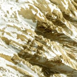 Satellite imagery of Cerro Bayo, AR