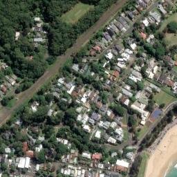 Satellite imagery of Brickyard Point, AU