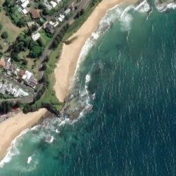 Satellite imagery of Brickyard Point, AU