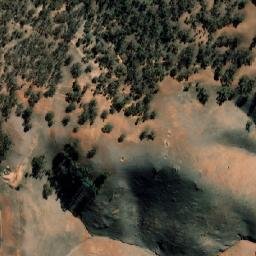 Satellite imagery of Mount Rufus, AU