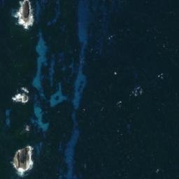 Satellite imagery of Cumberland Rock, AU