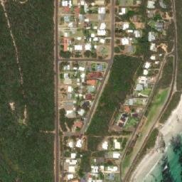 Satellite imagery of Barrack Point, AU