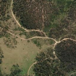 Satellite imagery of Mount Guineacor, AU