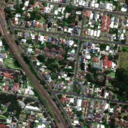 Satellite imagery of Collins Rock, AU