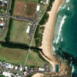 Satellite imagery of Collins Rock, AU