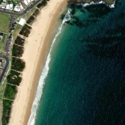 Satellite imagery of Collins Rock, AU