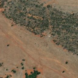 Satellite imagery of Blue Bush Hill, AU