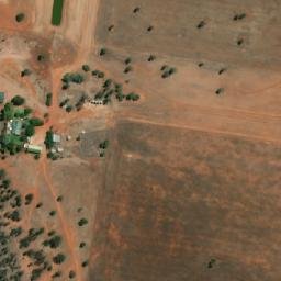 Satellite imagery of Blue Bush Hill, AU