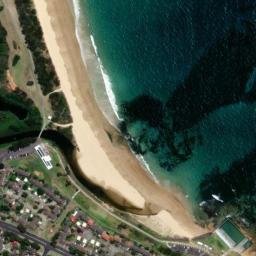 Satellite imagery of Bellambi Point, AU