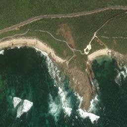 Satellite imagery of Point Matthew, AU