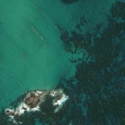 Satellite imagery of Spout Rock, AU