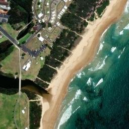 Satellite imagery of Towradgi Point, AU