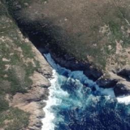 Satellite imagery of Hood Point, AU