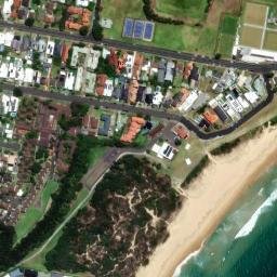 Satellite imagery of Towradgi Point, AU