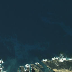 Satellite imagery of Taunganui Point, NZ