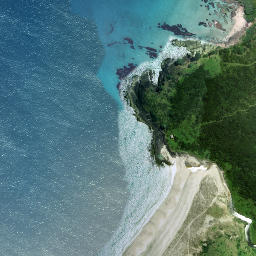 Satellite imagery of Mahurangi Point, NZ