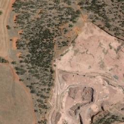 Satellite imagery of Mount Harris, AU