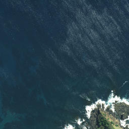 Satellite imagery of Pukurahi Point, NZ