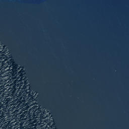 Satellite imagery of North Cape, NZ