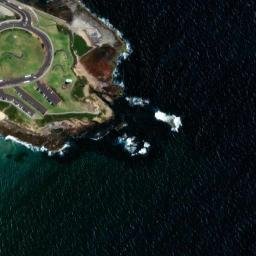 Satellite imagery of Flagstaff Point, AU