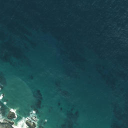 Satellite imagery of Otangawhiti Point, NZ
