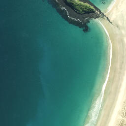Satellite imagery of Waipapakauri Pa, NZ