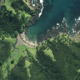 Satellite imagery of Pukurahi Point, NZ