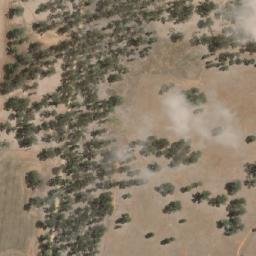 Satellite imagery of Lightning Ridge, AU