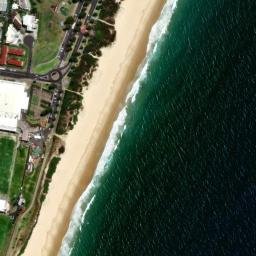 Satellite imagery of Flagstaff Point, AU