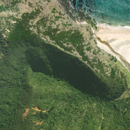 Satellite imagery of Matakana Pa, NZ