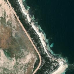 Satellite imagery of Cape Euler, AU
