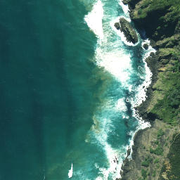 Satellite imagery of Tarawamaomao Point, NZ