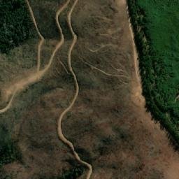 Satellite imagery of Cerro Arañas, CL