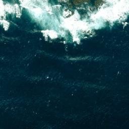 Satellite imagery of Cape Barracouta, ZA