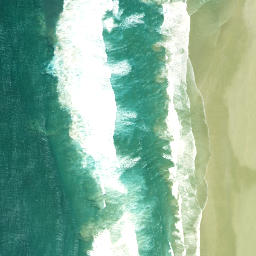 Satellite imagery of Tarawamaomao Point, NZ
