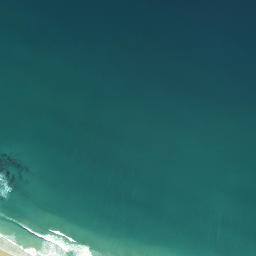Satellite imagery of Tohureo Point, NZ