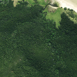 Satellite imagery of Tohureo Point, NZ