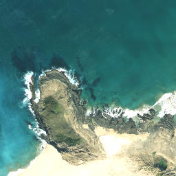 Satellite imagery of Te Kohatu Point, NZ