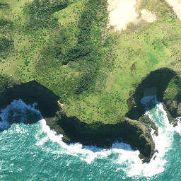 Satellite imagery of Waitapu Point, NZ