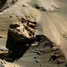 Satellite imagery of Cerro Bravo, AR