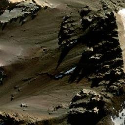 Satellite imagery of Cerro Bravo, AR