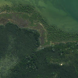 Satellite imagery of Te Pokere Pa, NZ