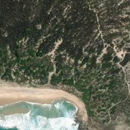 Satellite imagery of Groper Bluff, AU