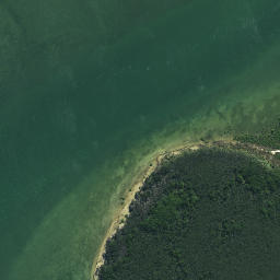 Satellite imagery of Flat Point, NZ